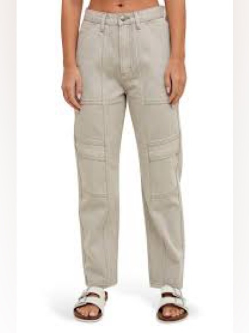 Agolde Cooper Cargo Jeans in Drab, Size 28‎